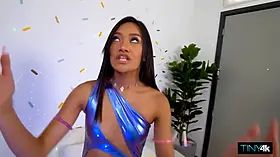 Jade Kimiko Uses Tight Grip To Squeeze Big Cock