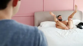 Dakota Lovell dominates Gio Carrera as his step bitch in m+m family roleplay
