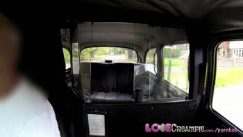 Ashley Downs's Busty British Milf Seeded by Taxi Driver, Creampied Hard