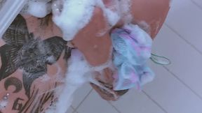 Amy Needs Her Back Washed and Her Pussy Teased