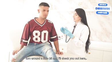 MILF doctor destroyed by BBC while deepthroating her patient