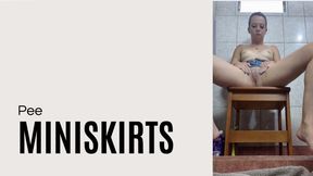 pee in miniskirts