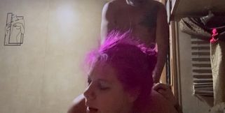 Husband fucks me Doggy, While I sucks friends cock P2