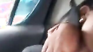 Desi Indian couple sex in car