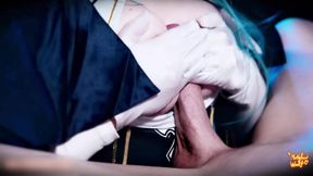 Nun buffed my cock on stamina - MollyRedWolf