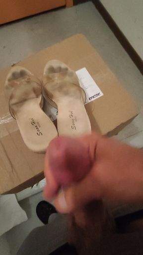 Ejaculation on Worn Heels