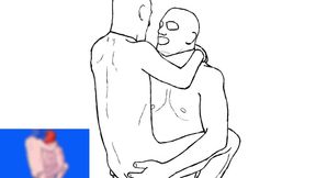 Among Us Yaoi - Shirtless Crewmates Build Up to Hard Sex