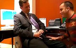 Str8 daddy with male secretary