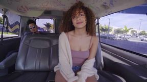 Sexy - 18yo Teen Mariah Banks Looking Super Cute, Riding Dick Like Champ In A Dank Van