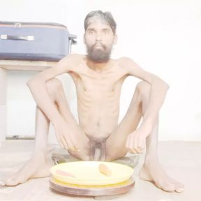 Sexy skinny body Rajeshplayboy993 eating carrot part 1. Handsome face hot boy food eating video.