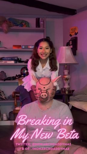 Breaking in my New Beta !