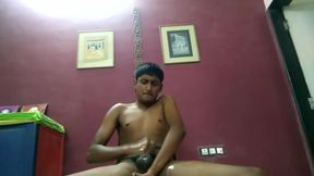 Indian boy masturbating