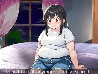 My stepsister caught me masturbating this babe helped me cum (Anime/CG/Animated)