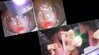 Squirrel Mix 100 Men Bukkake Gokkun Facials Soaked Cumdump Face Cumplay Fantasy