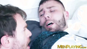 ”Billionaire Charlie Cherry fucks the tight unshaved anus of hustler Diego Reyes”