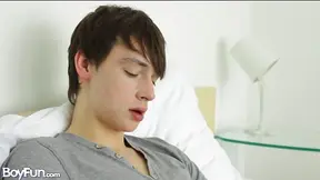 Alessandro Katz strokes that penis with determination