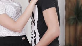 ”Naughty nerd takes a warm load on her specs”