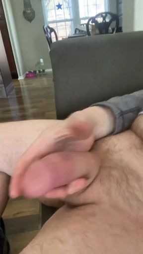 Look at This Big Fucking Cock Bitch. Watch Your Stepdaddy Bust His Nut