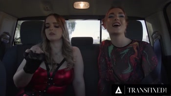 Codi Vore Dominates Trans Pickup in Sizzling Sex Dungeon Scene