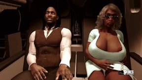 Elevator POV of a BBC stuffing a horny slut teacher