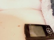 #NoNutNovember day 6: e-stim on chastity cage
