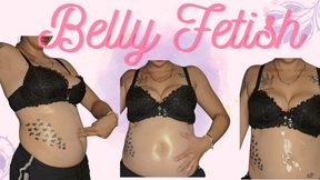 Belly fetish navel