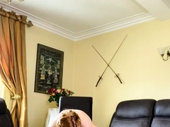 Amateur mature CD solo