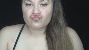 Sexy Loud Lip Smelling Tease (MP4) ~ MissDias Playground