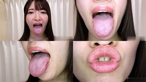 Mei Kamisaka - Erotic Tongue and Mouth Showing - MOV 1080p