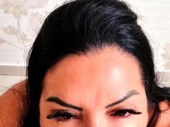 Sexy solo girl loving masturbation with toys