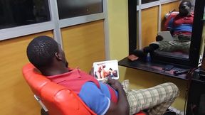 Pastor OKAFOR'_s wife gets her pussy wanked by a worshipper after Sunday service watch this ordinary sex madness after service it'_s awesome