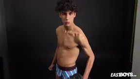 Curvy Slim Twink Strips Down Live — Peek His Tight Young Frame – 18+