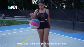 Remote-Controlled MILF Gets Teased Outdoors on Sports Field