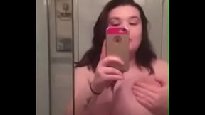Overweight 18yo BIGGEST TITS on Earth