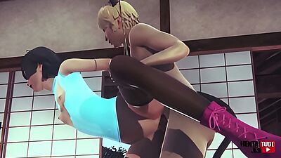 Boruto Hentai - Himawari amazing sex - Japanese Asian Manga Anime Cartoon Game Porn Video Animation