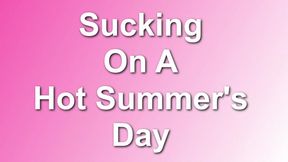 Sucking On A Hot Summer's Day Featuring @Seanadamsmodel