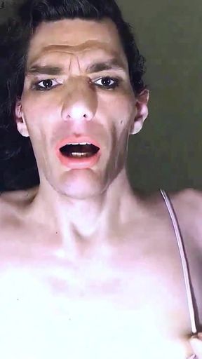 Stunning moment from &quot;Sexy Sissy Sex Slave Denise Humain is ready to get fucked by groups of men with huge cocks. Let&quot;
