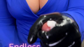 Cleavage Tease & Endless Post-Cum Stroking