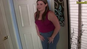 pornstar jassie pees her pants desperation