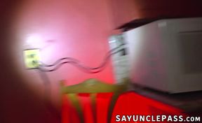 Siren Santiago got his housewarming naughty gift from his roommates