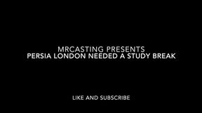 Persia London stopped studying