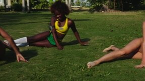 Naked News Learns A Dancehall Booty Shake