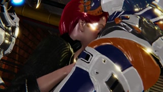 [3dhentai] Cyberpunk Robot Sex [DP, Anal, Redhead, Big Tits]