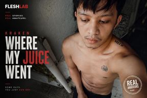 KRAKEN: WHERE MY JUICE WENT: Tattooed Pinoy Twink Risks It All Jerking Off in Cemetery