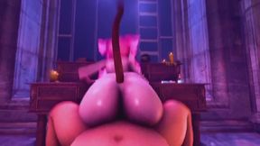 Kitty Momo thick booty riding hot cock