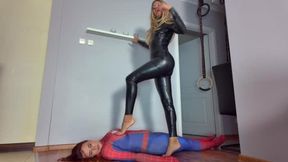 Spider Woman Loose To Black Panther - Part 1