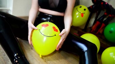 Looner Fetisch ,Ich bring deine Ballons zum platzen