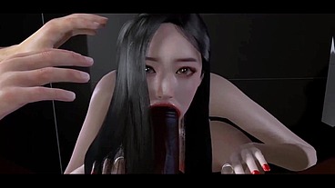 NTR Beauty cheating wife and BBC boss get fuck in front of her husban - 3D Hentai- V441