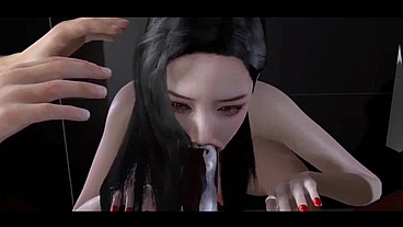 NTR Beauty cheating wife and BBC boss get fuck in front of her husban - 3D Hentai- V441