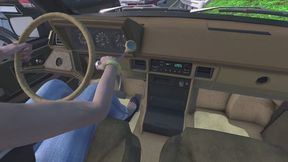 Dodge Caravan Cranking Template - Sharyn in Ballet Flats 1080p